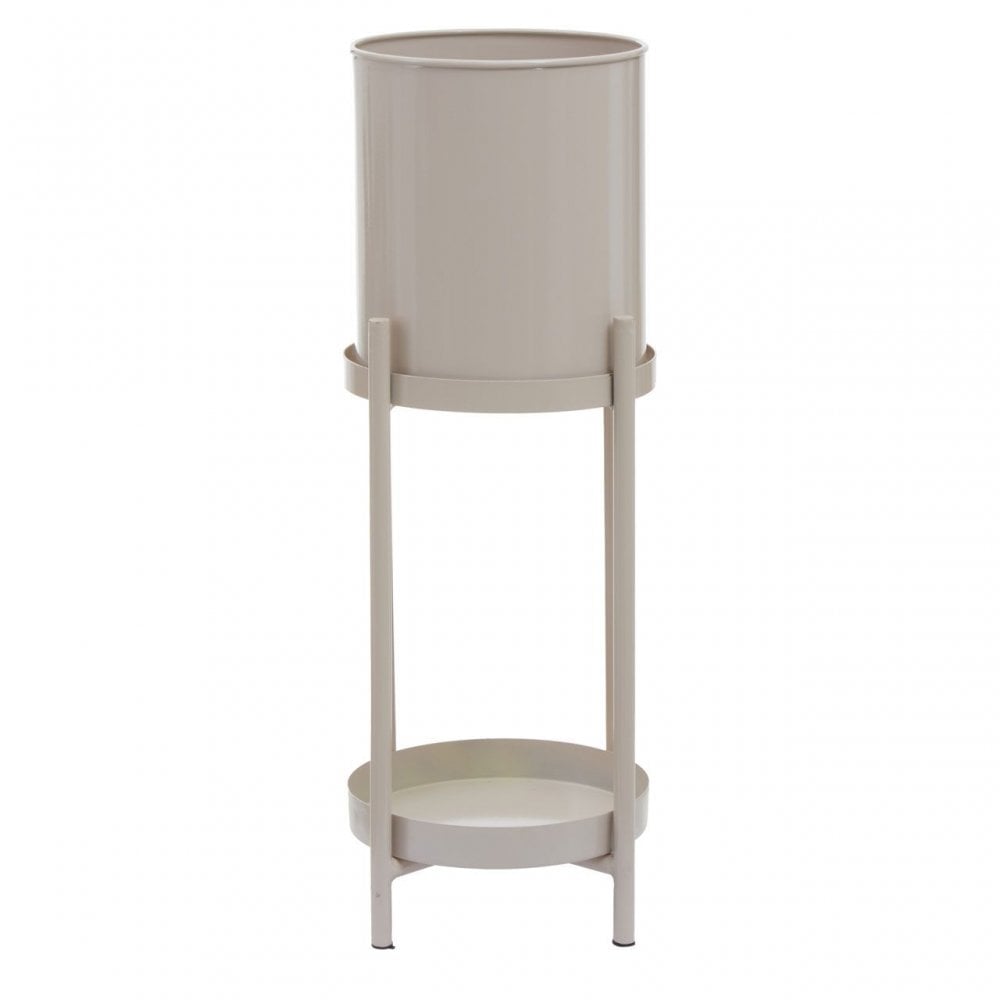 Asher Two Tier Grey Plant Stand