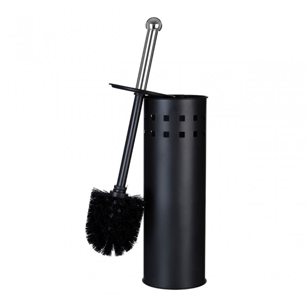 Matt Black Square Design Toilet Brush