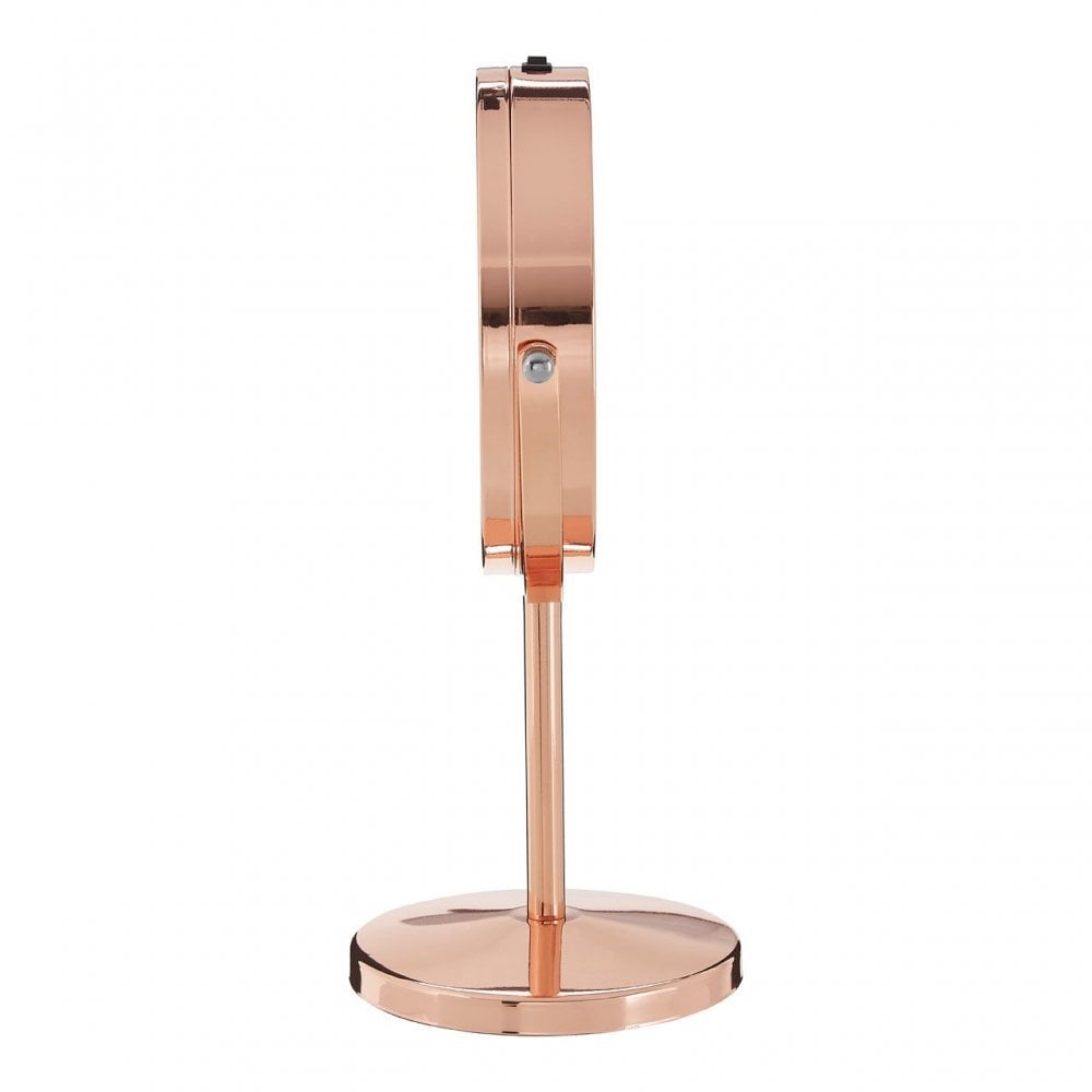 Clara Rose Gold Led Mirror