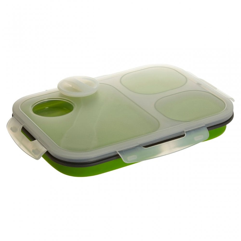 Grub Tub Green Lunch Box With Spork
