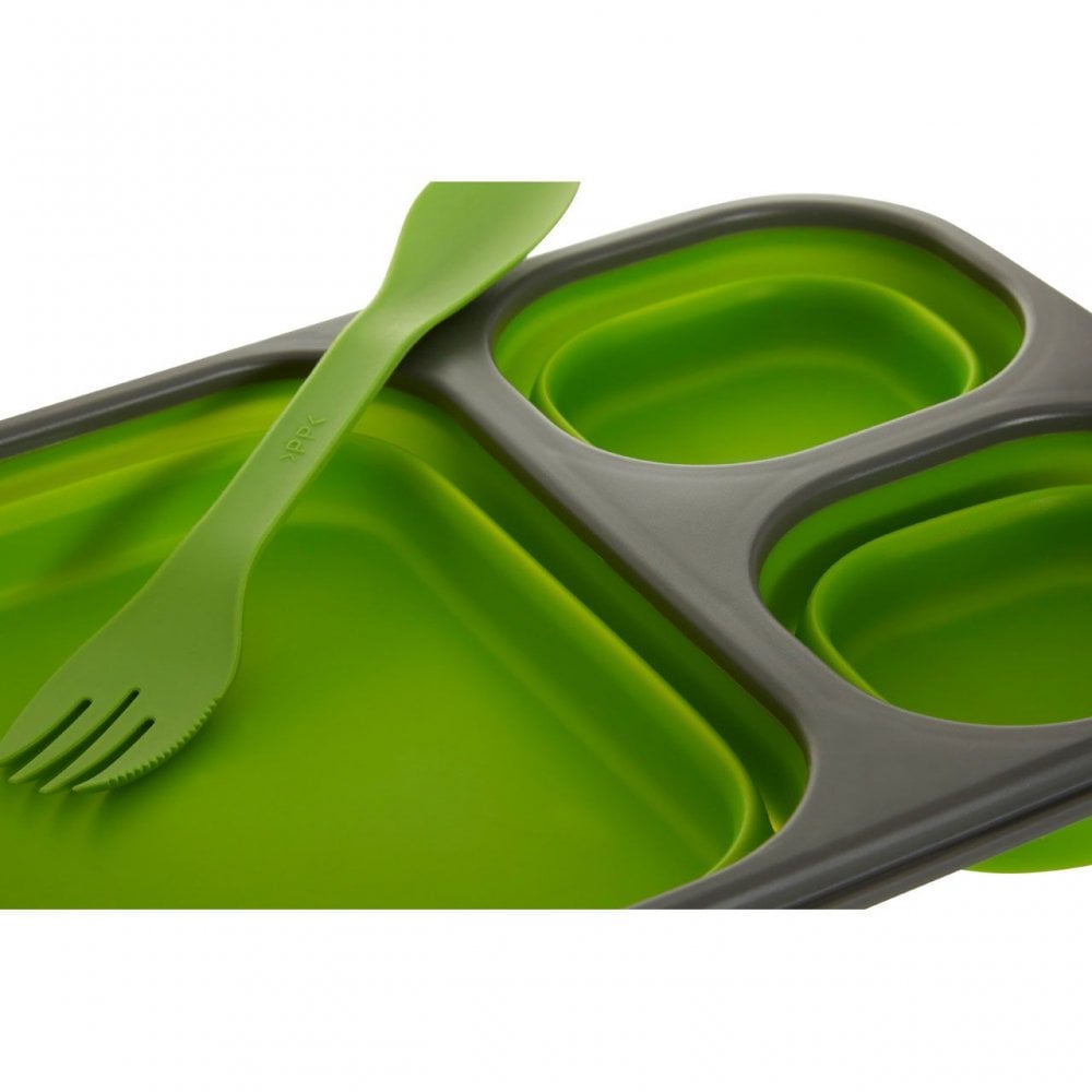 Grub Tub Green Lunch Box With Spork
