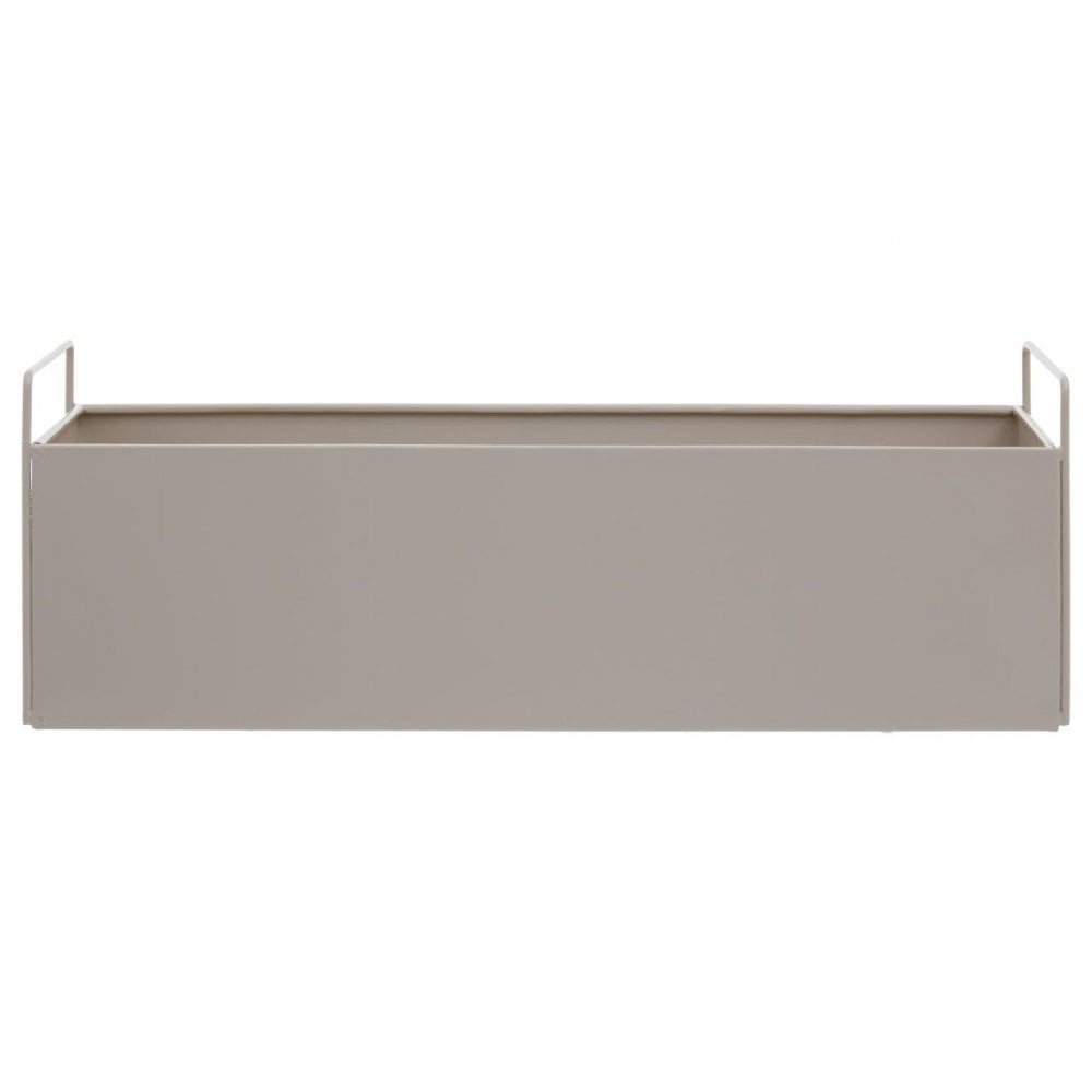 Asher Large Grey Wall Plant Box