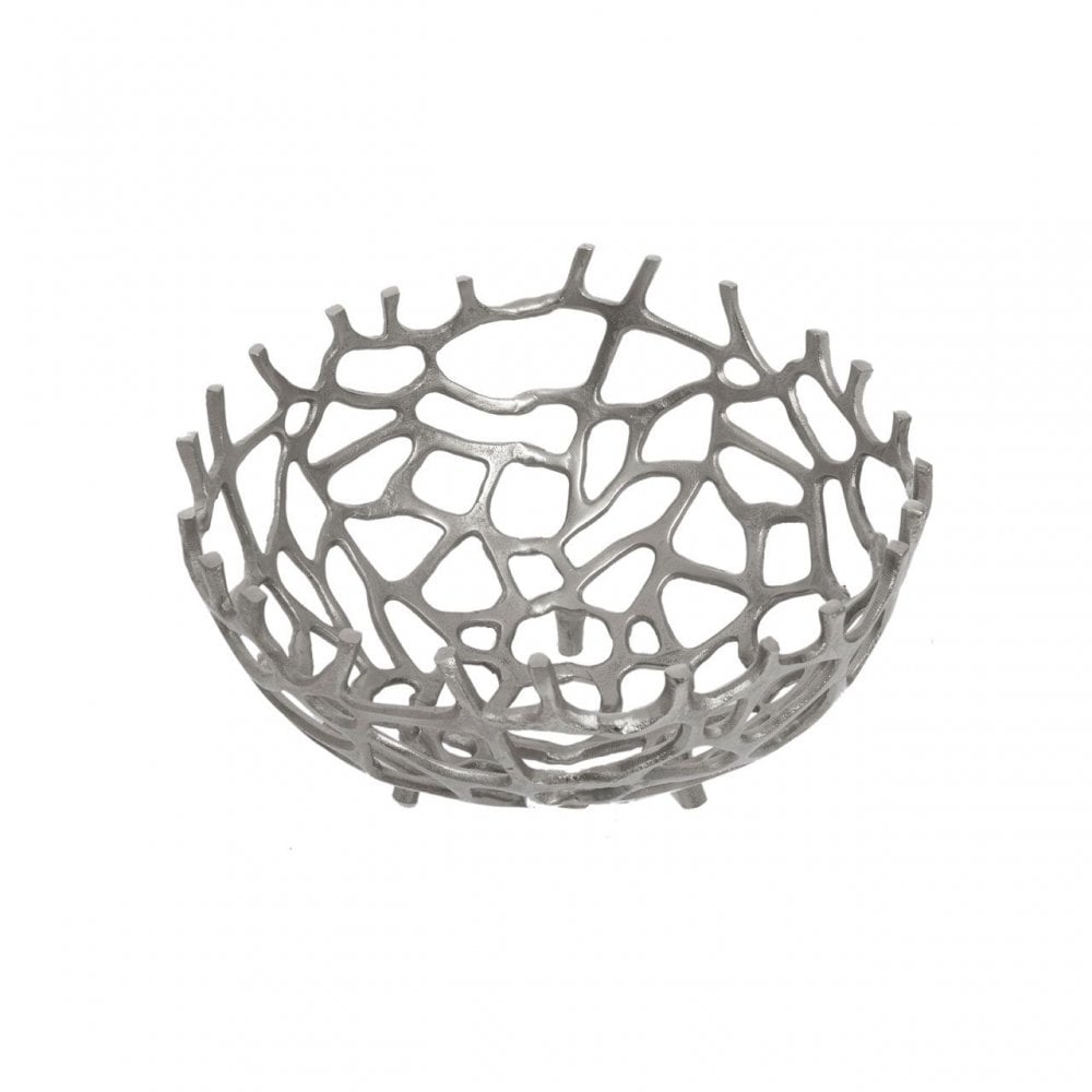 Prato Silver Finish Bowl