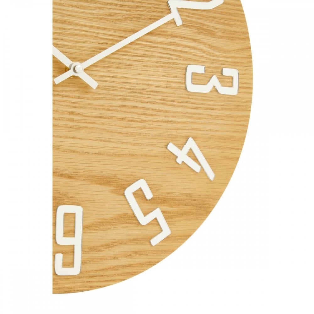 Vitus Natural Finish Wall Clock