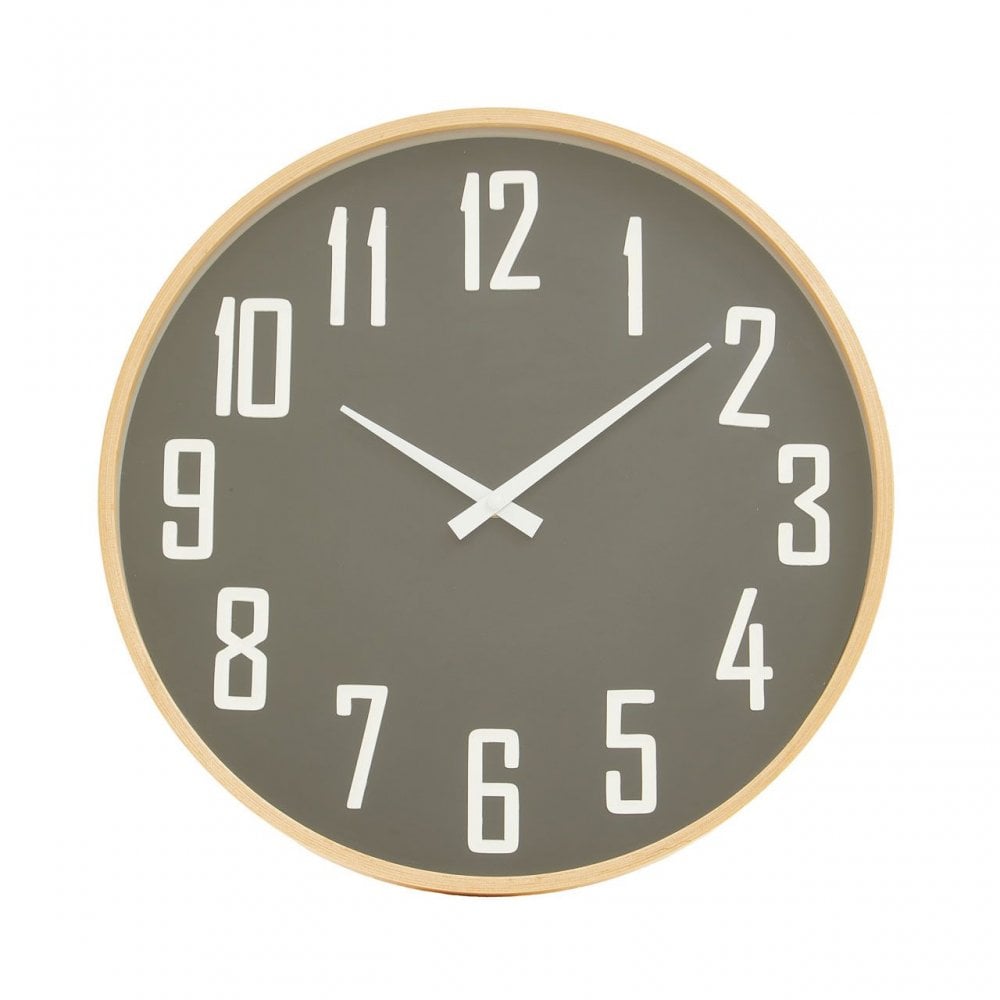 Vitus Black Wall Clock