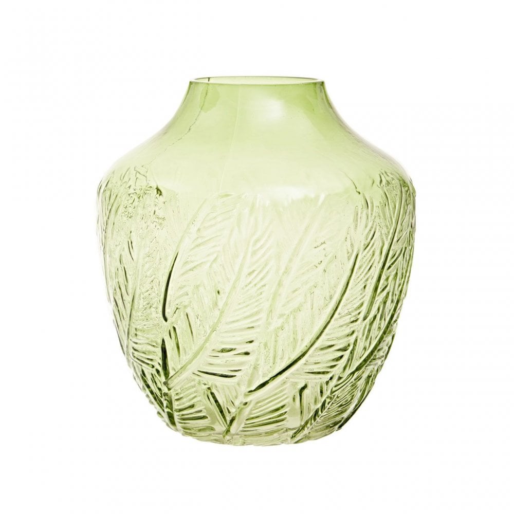 Corie Botanical Green Vase