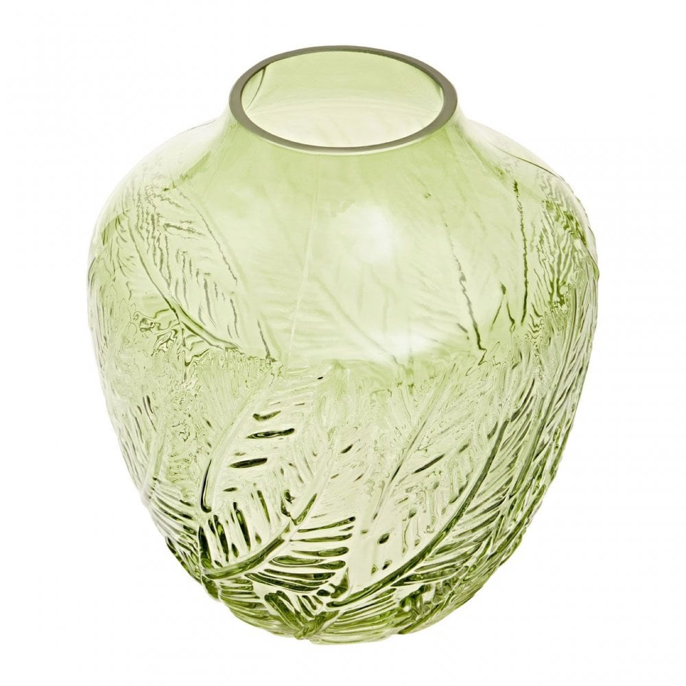Corie Botanical Green Vase