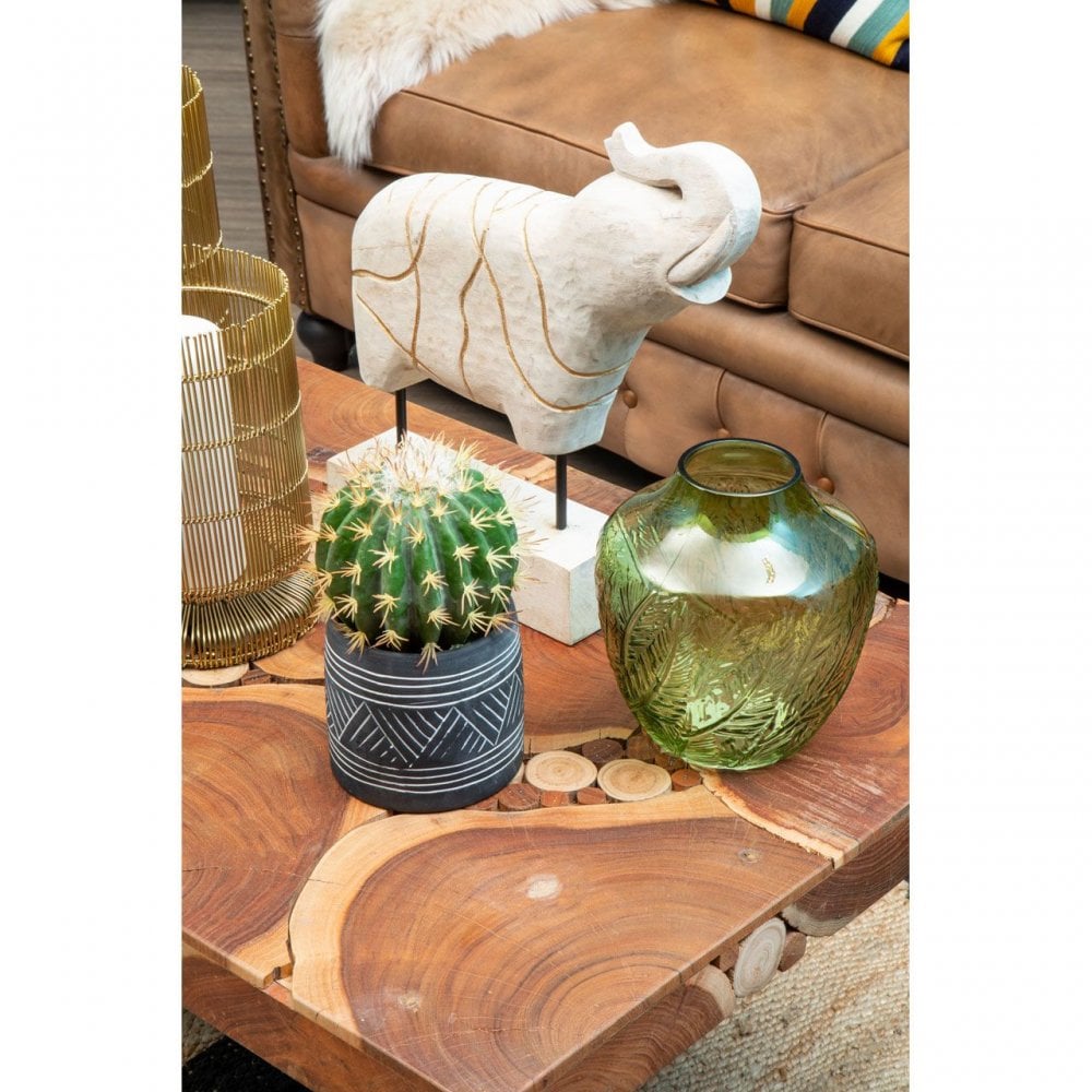 Corie Botanical Green Vase
