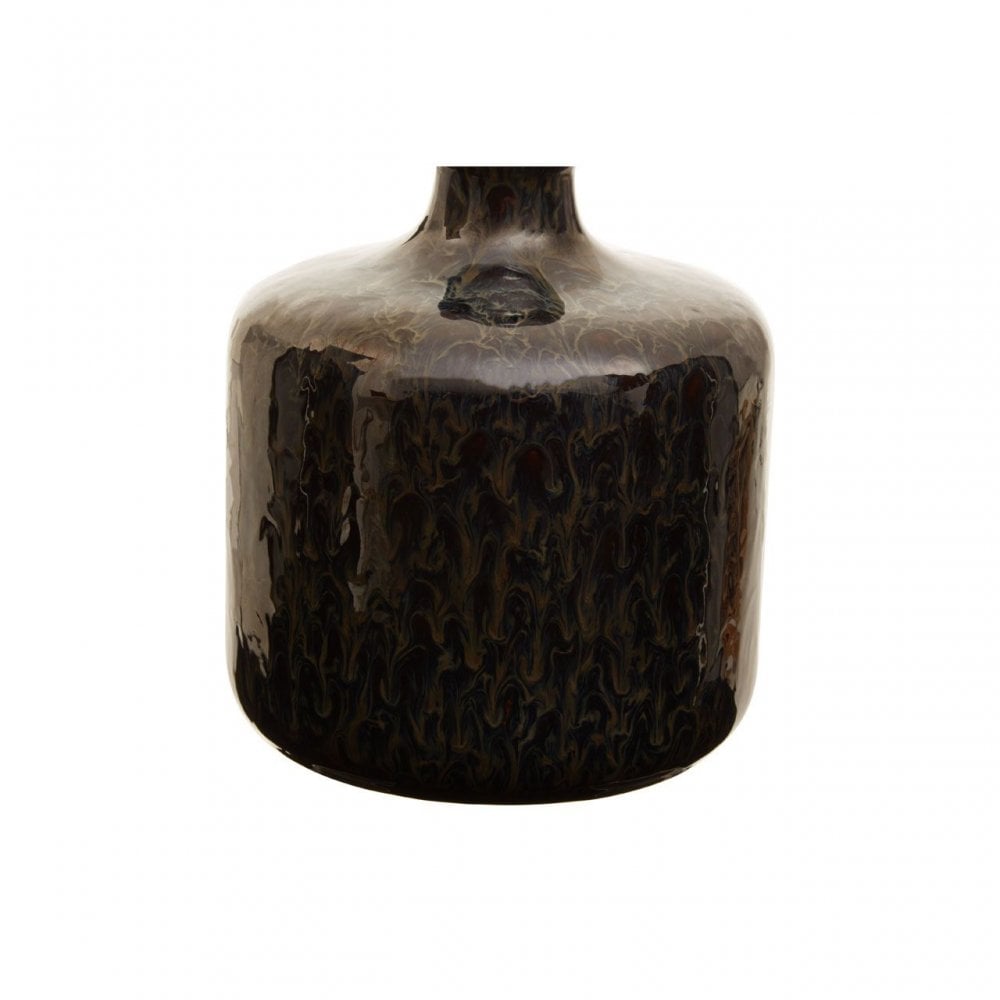 Silas Dark Blue Bottle Vase