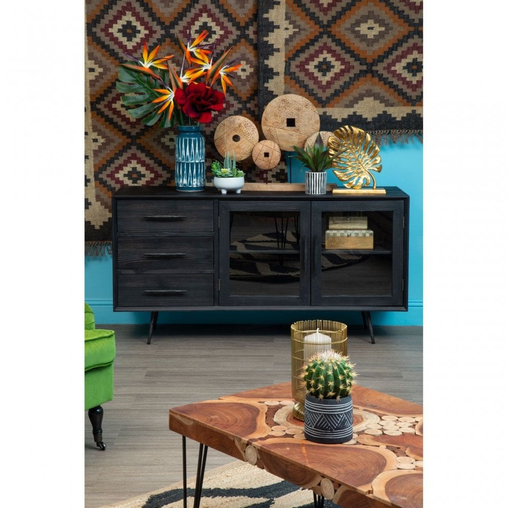 Prato Gold Finish Leaf Sculpture