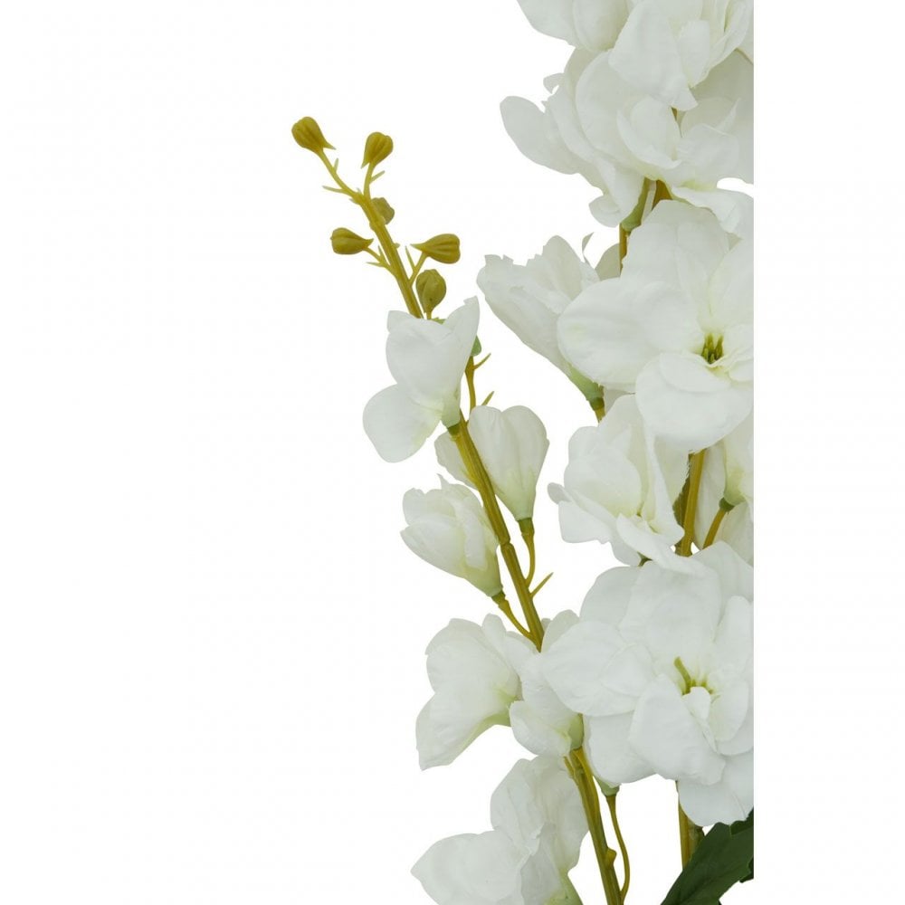 Fiori White Delphinium Spike - 90Cm