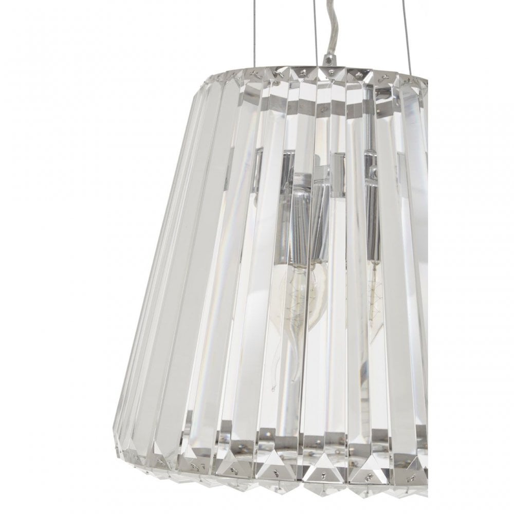 Fifty Five South 3 Bulb Pendant Light