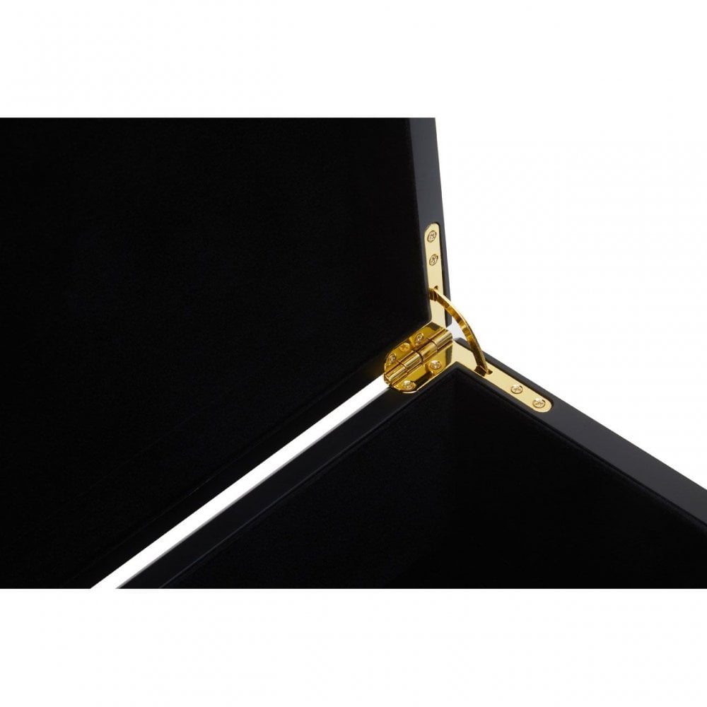 Frida Black Finish Large Trinket Box