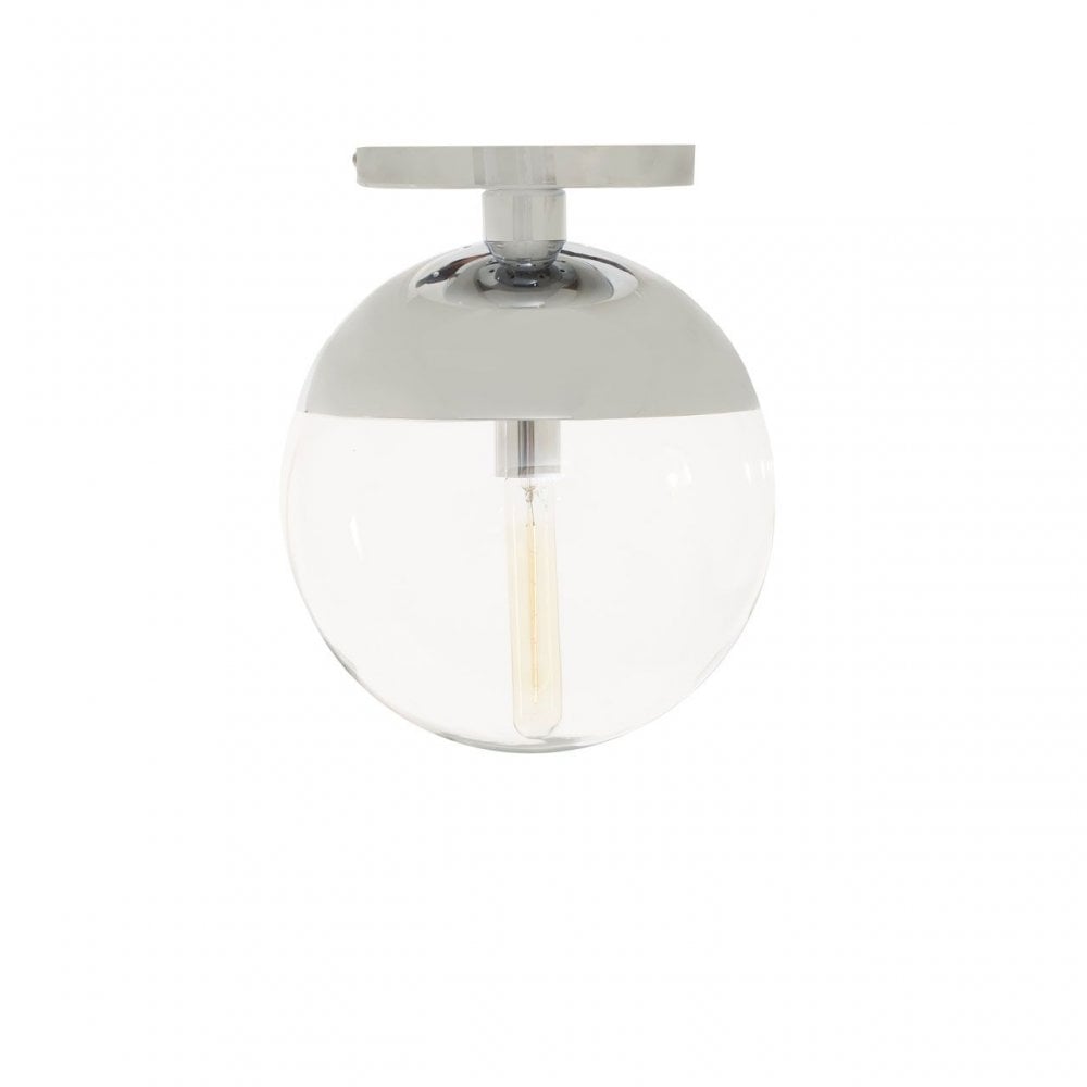 Revive Chrome Finish Ceiling Light