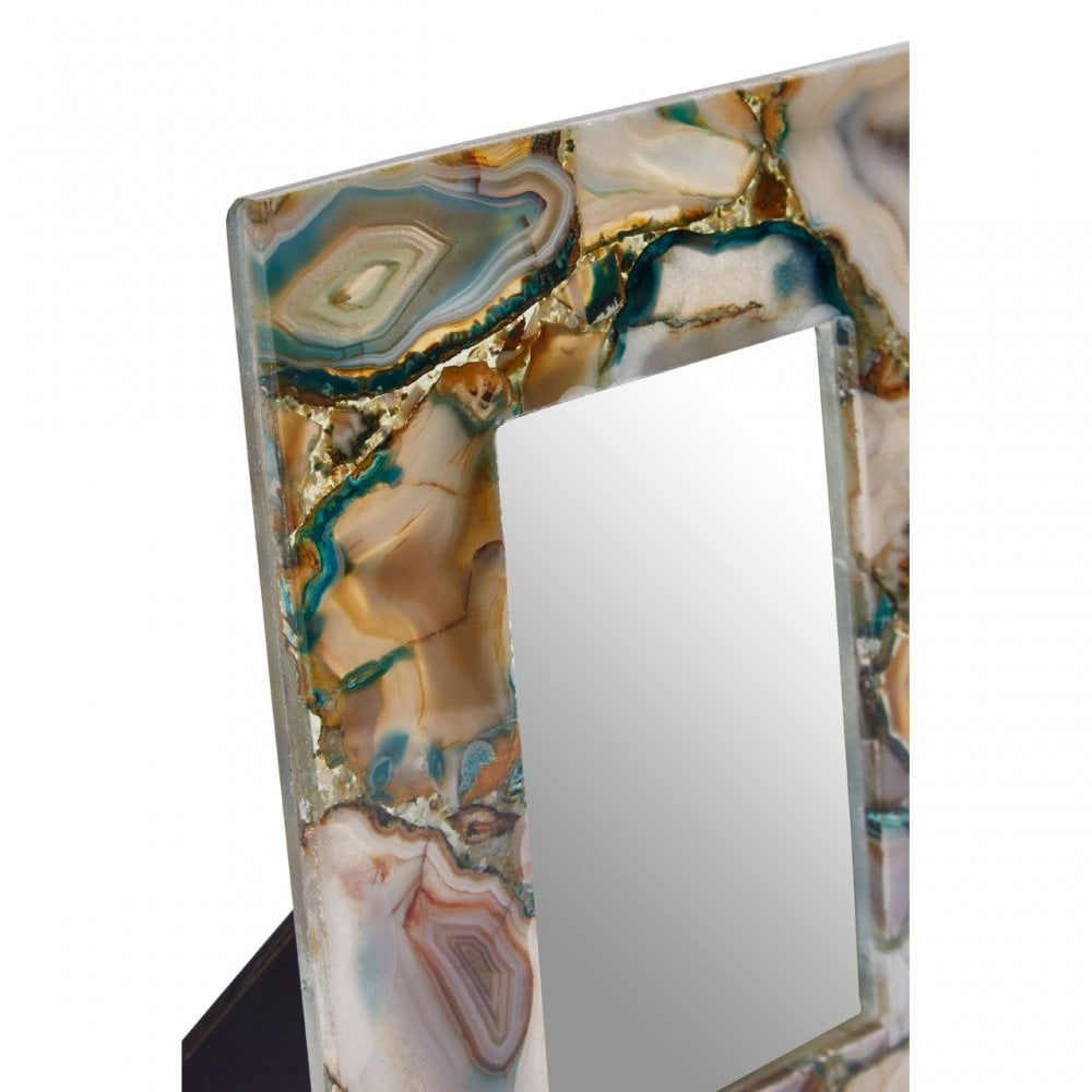 Bowerbird Green Agate Photo Frame 4X6