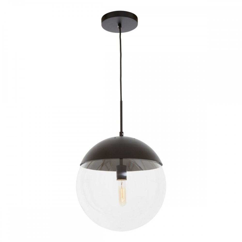 Revive Black Finish Pendant Light