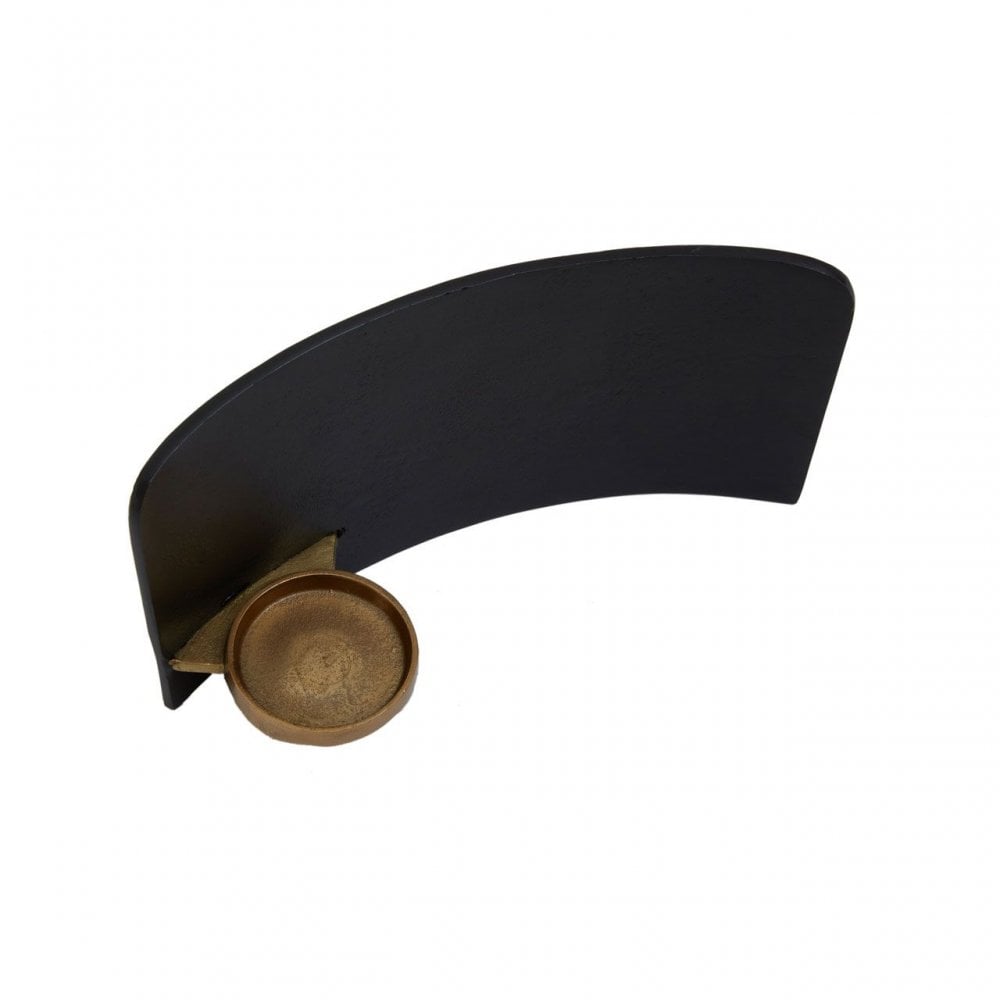 Daito Black Gold Candle Holder