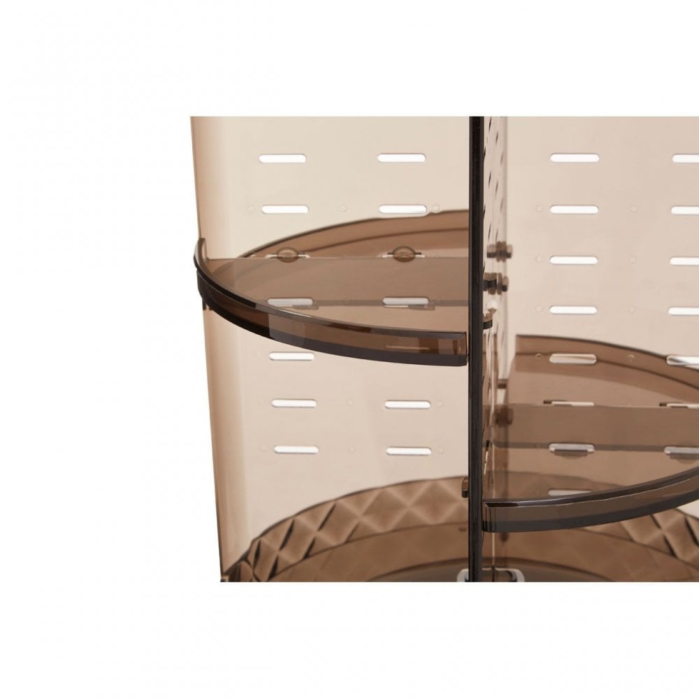 Revolving Transparent Cosmetics Organiser