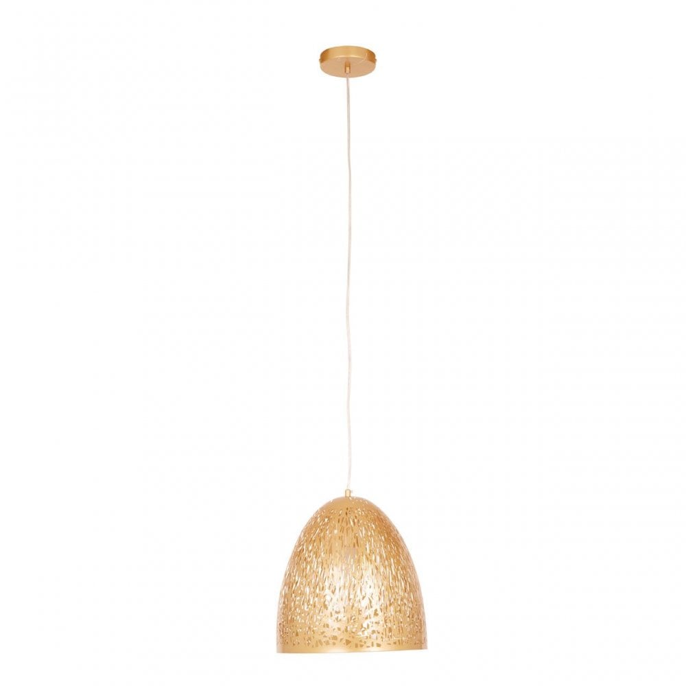 Lenno Small Gold Pendant Light