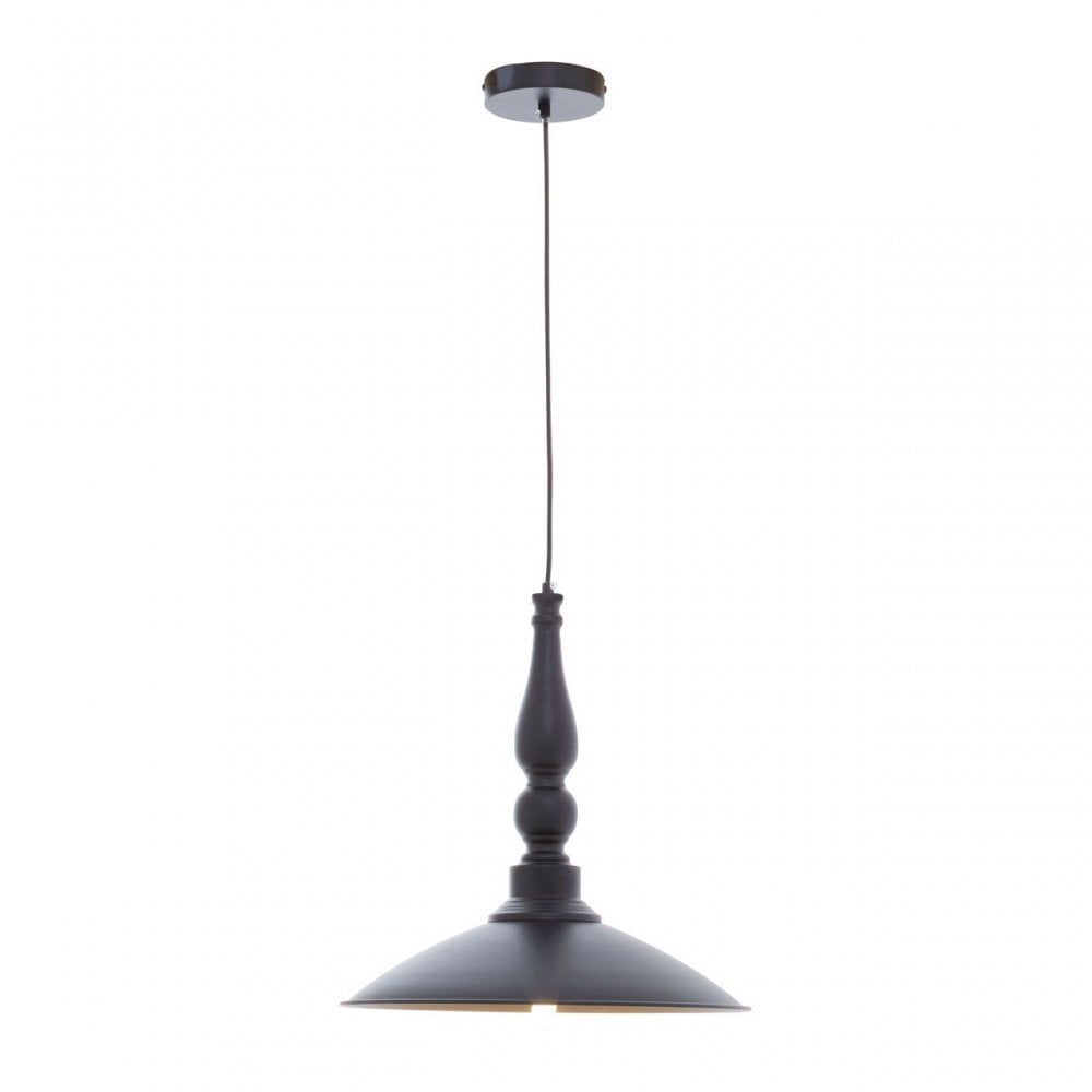 Large Leni Black And Gold Pendant Light