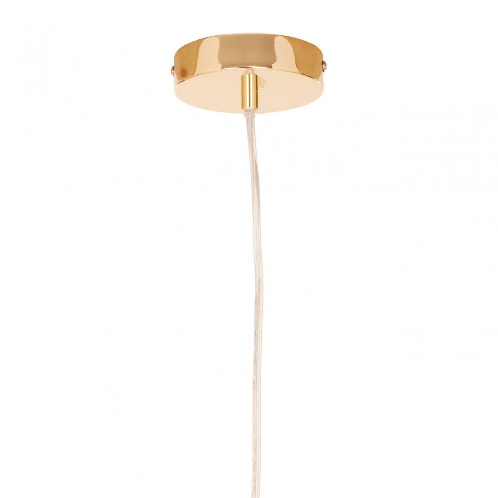 Lavis Gold Triangle Pendant Light