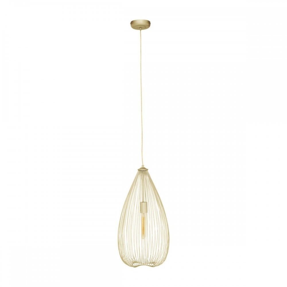 Lavis Gold Iron Pendant Light