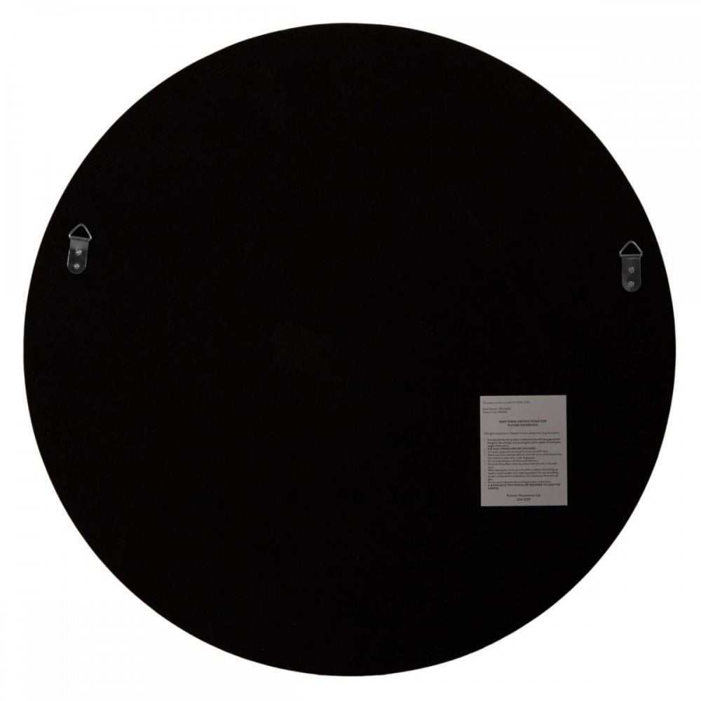 Large Round Wall Mirror With Gold Frame