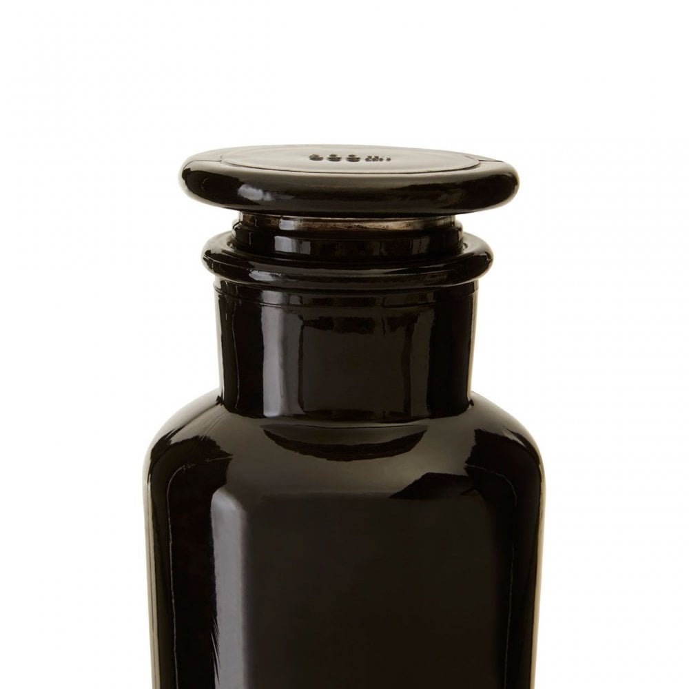 Apothecary Large Black Reagent Bottle