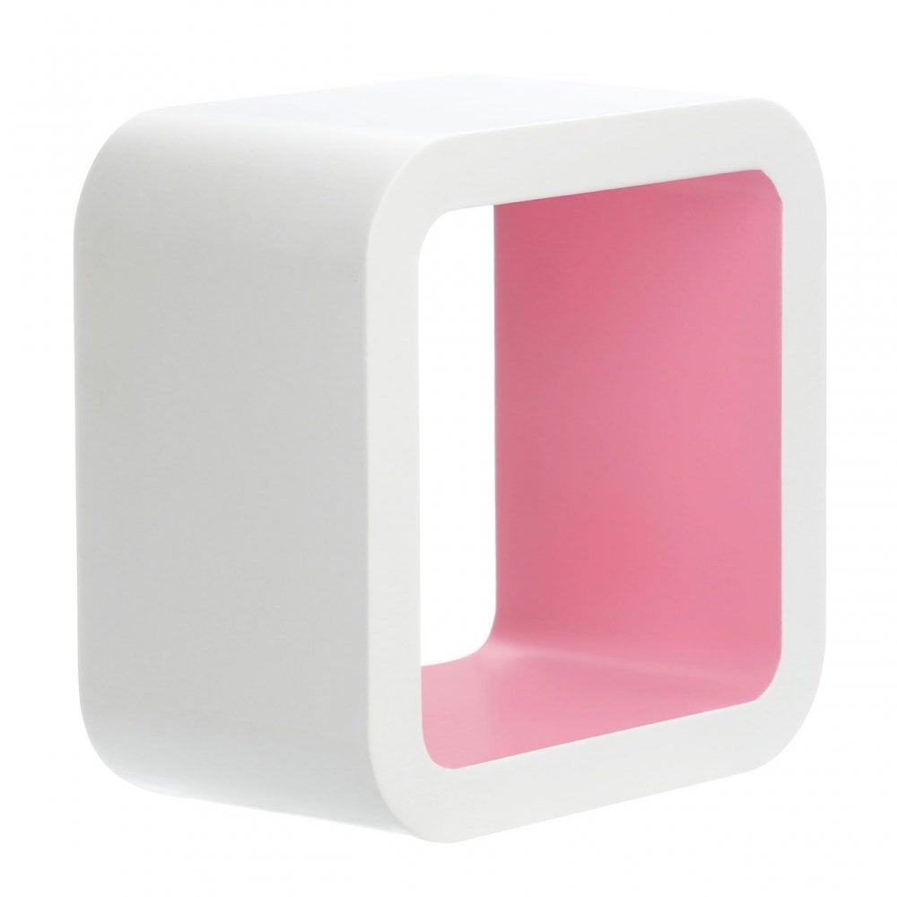 White Wall Cubes - Set Of 3