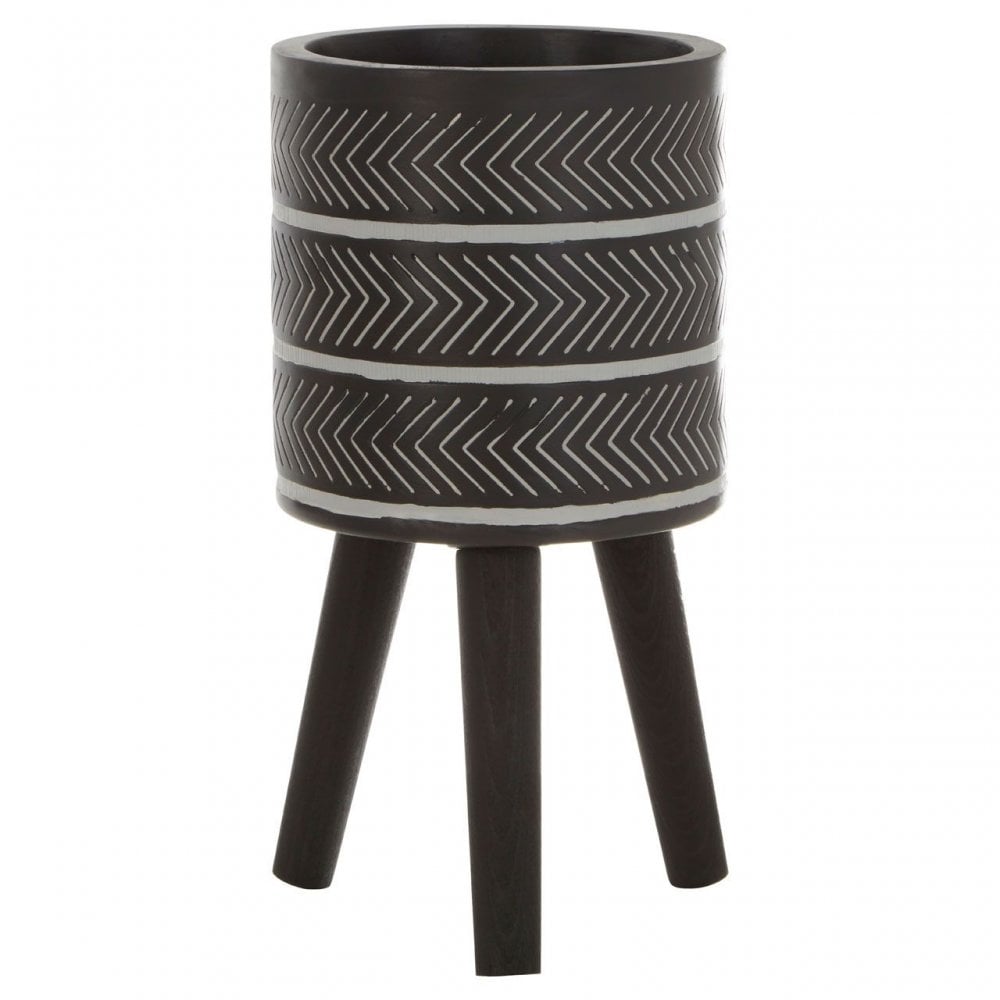 Darnell Large Chevron Planter