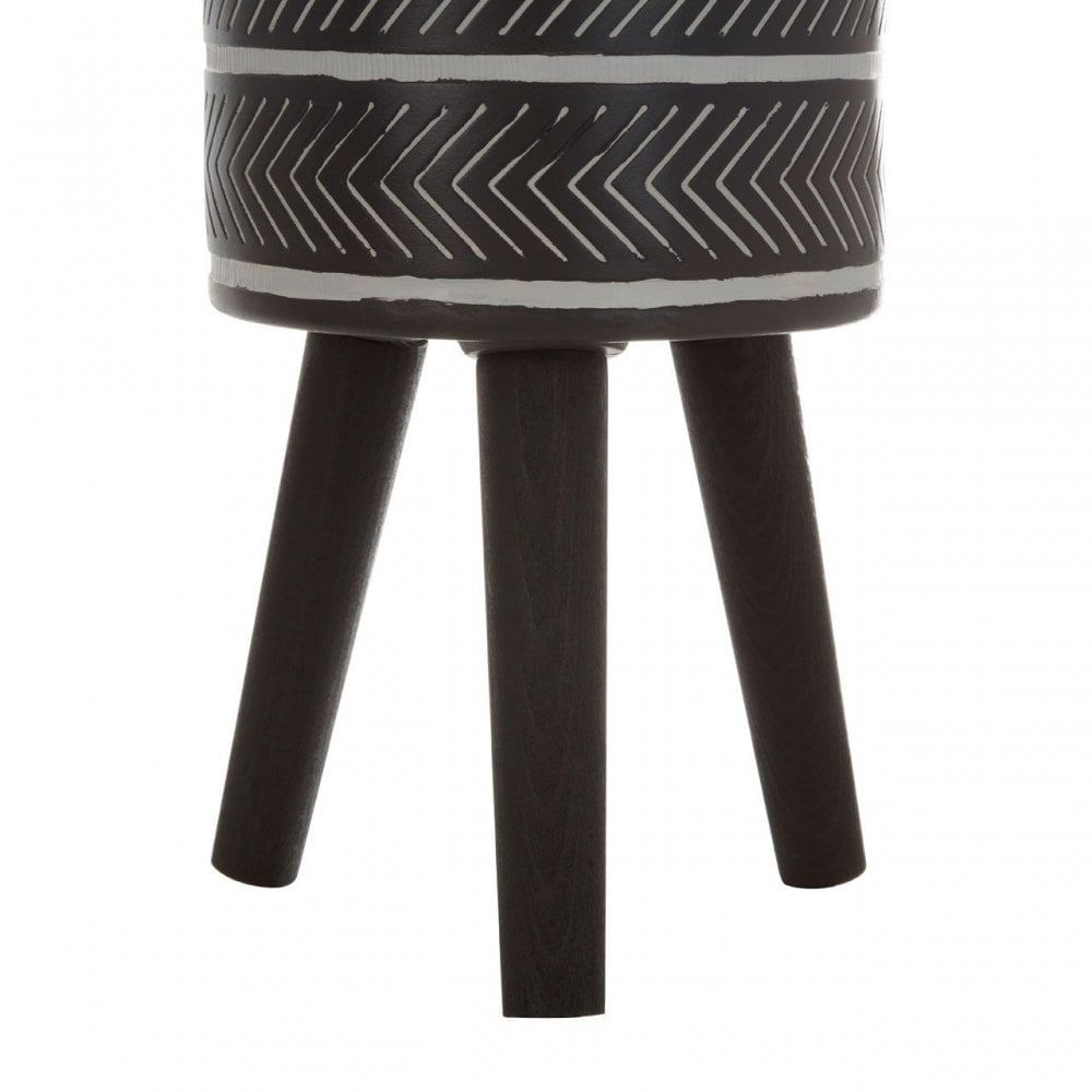 Darnell Large Chevron Planter
