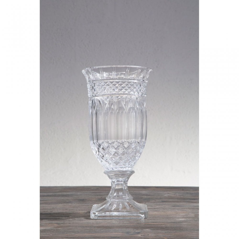 Savita Footed Vase With Square Base
