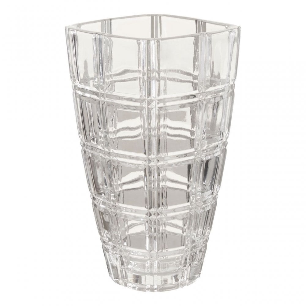 Savita Vase With Grid Pattern