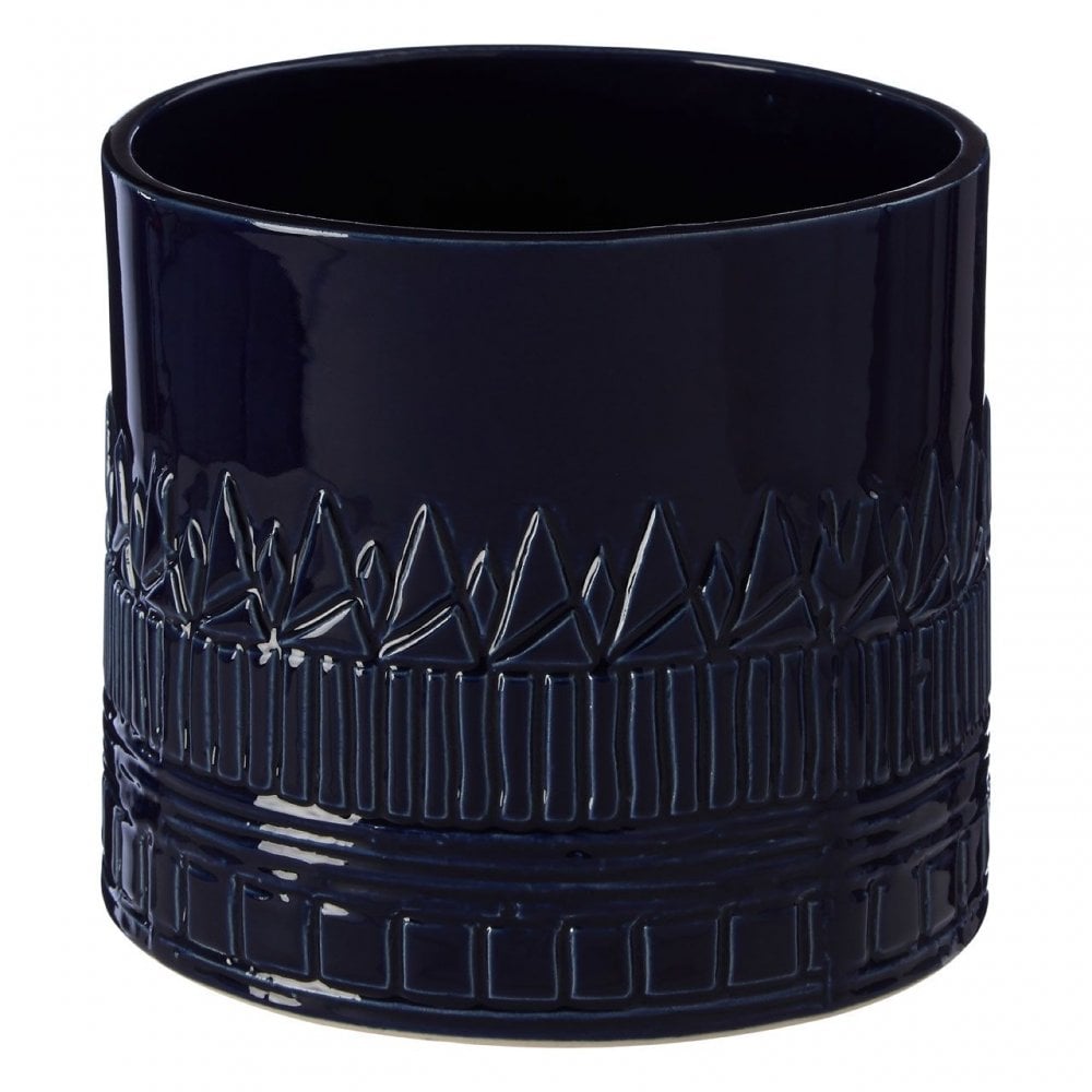 Petra Small Blue Planter