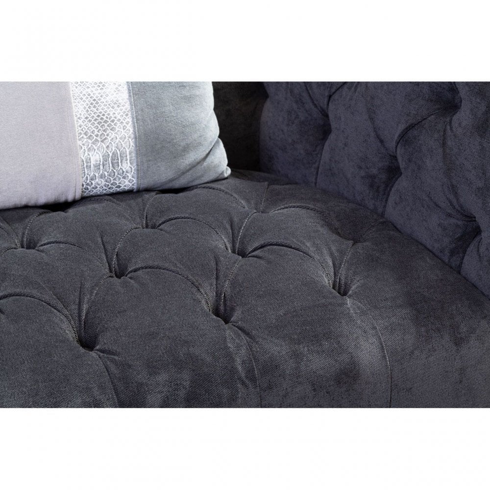 Kensington Townhouse Grey Rectangular Cushion