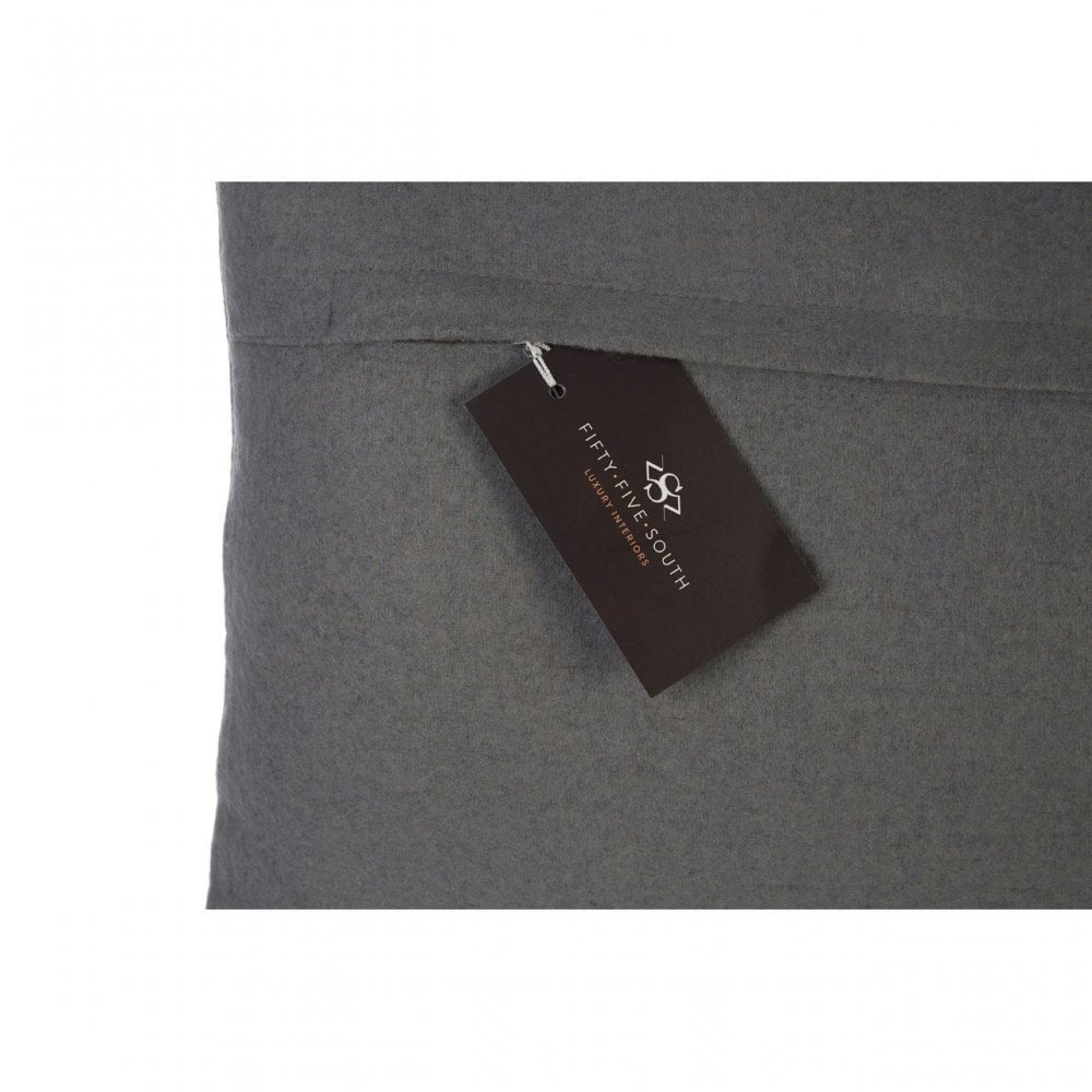 Kensington Townhouse Grey And Silver Cushion