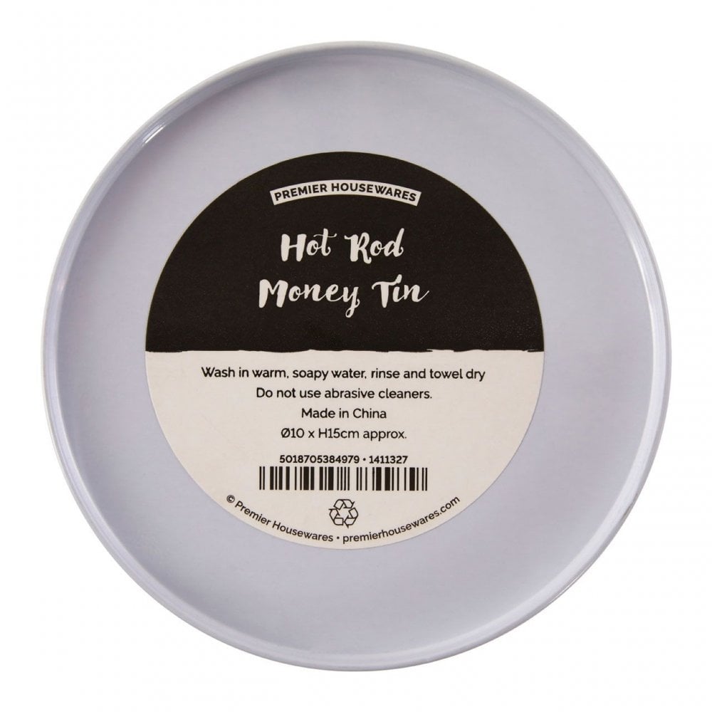 Hot Rod Large Money Tin