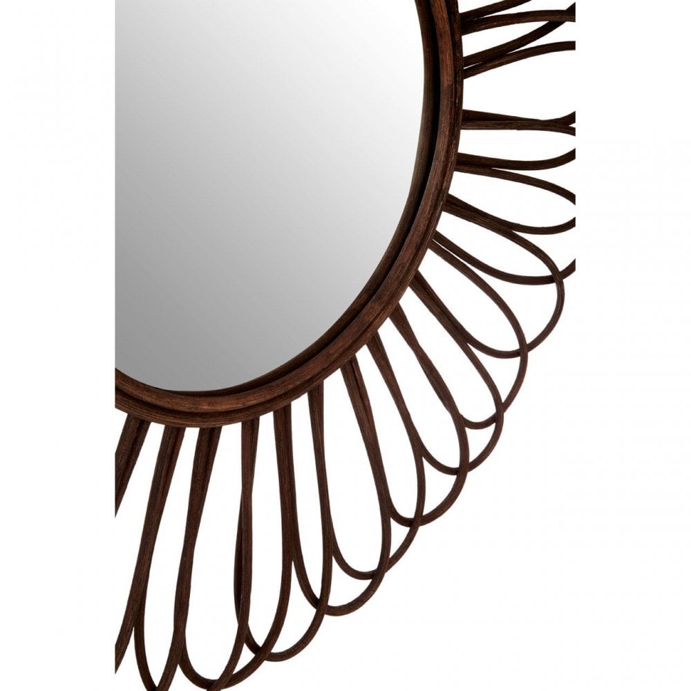 Batu Black Wall Mirror