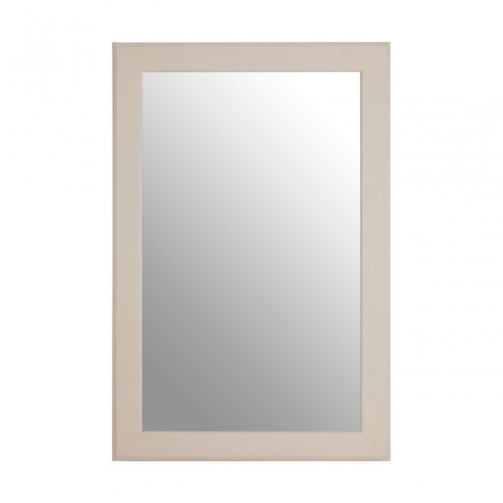 Heritage Antique White Wall Mirror