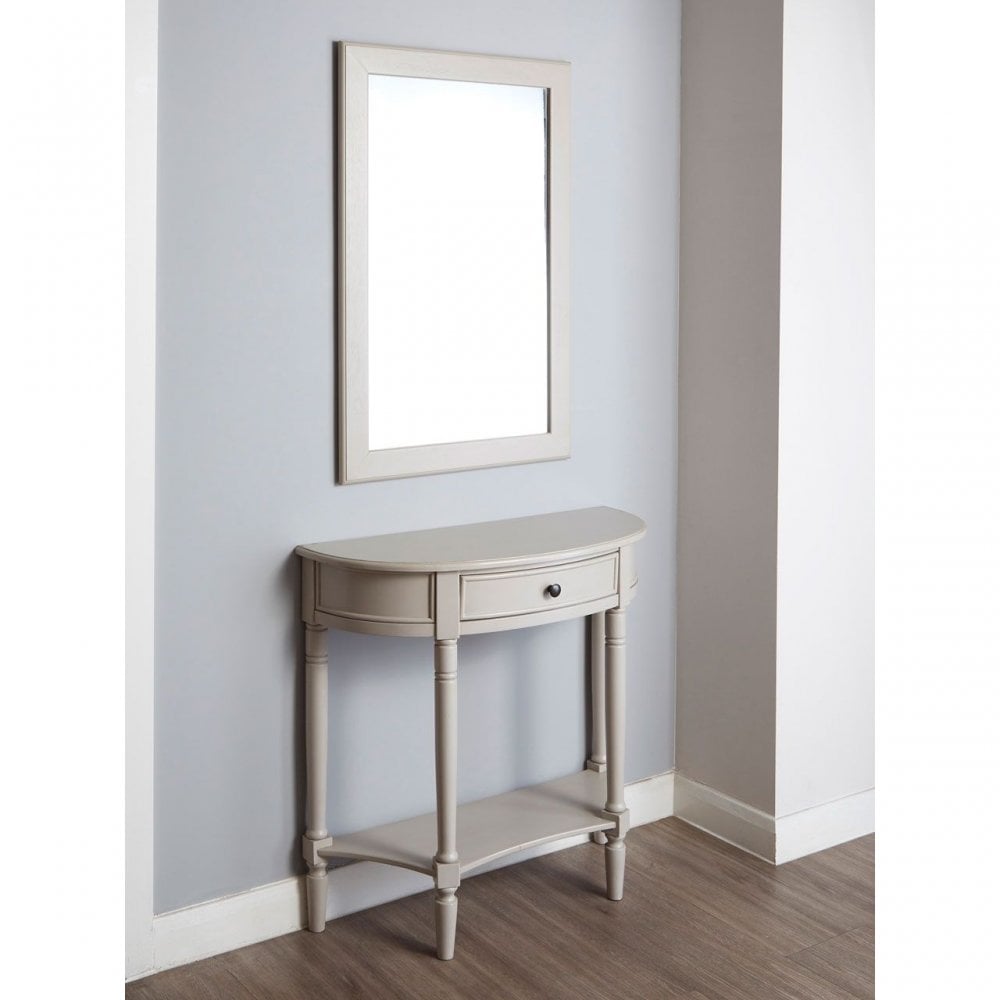 Heritage Vintage Grey Wall Mirror