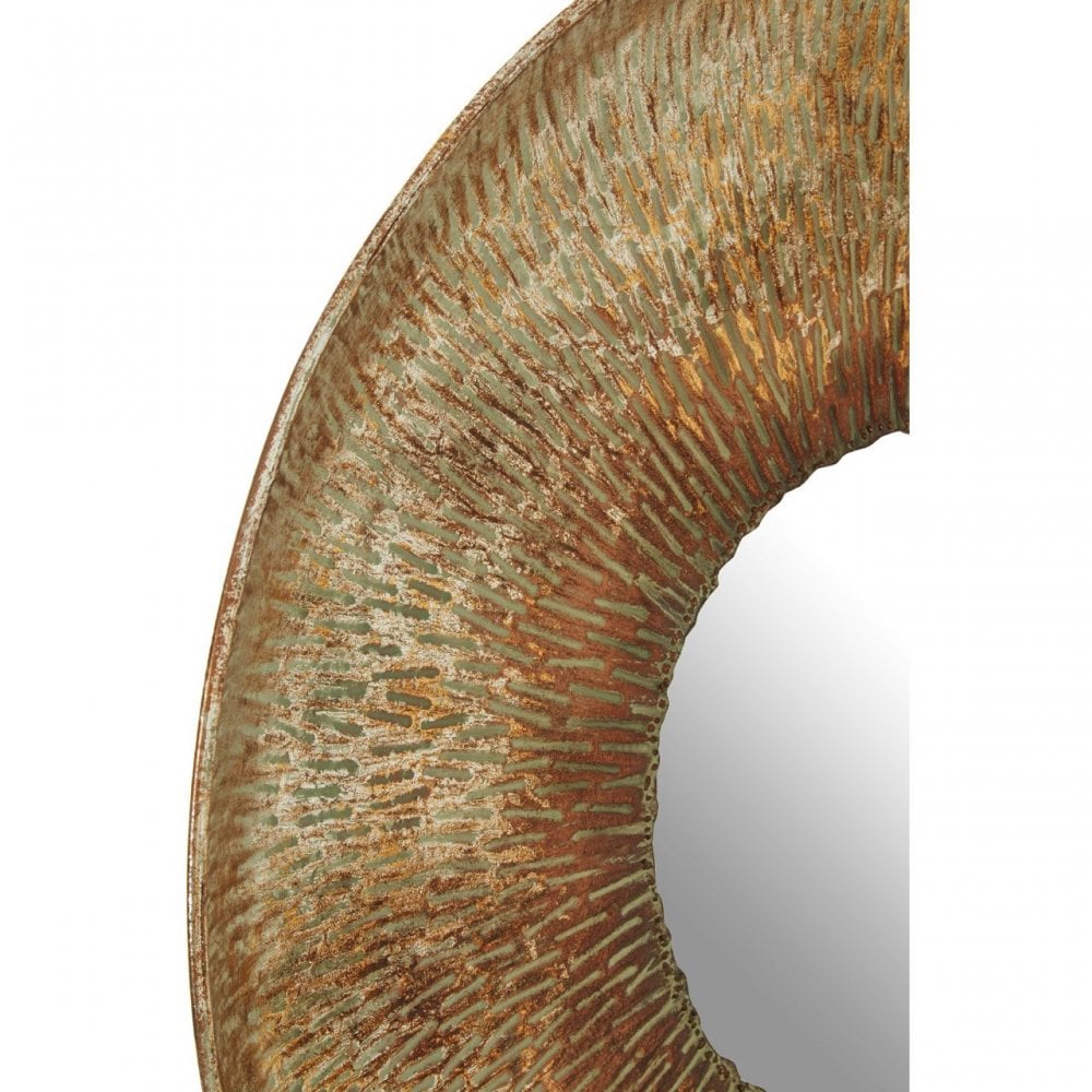 Faiza Large Textured Wall Mirror