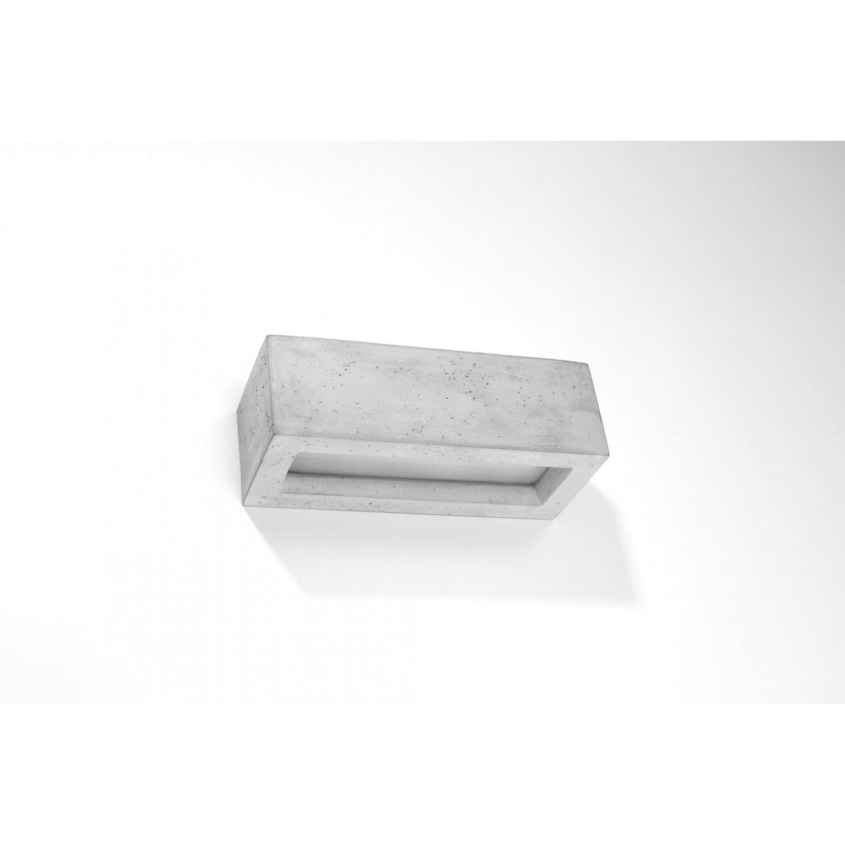 Concrete Elegance: Vega LED Dual-Illumination Wall Light in Grey