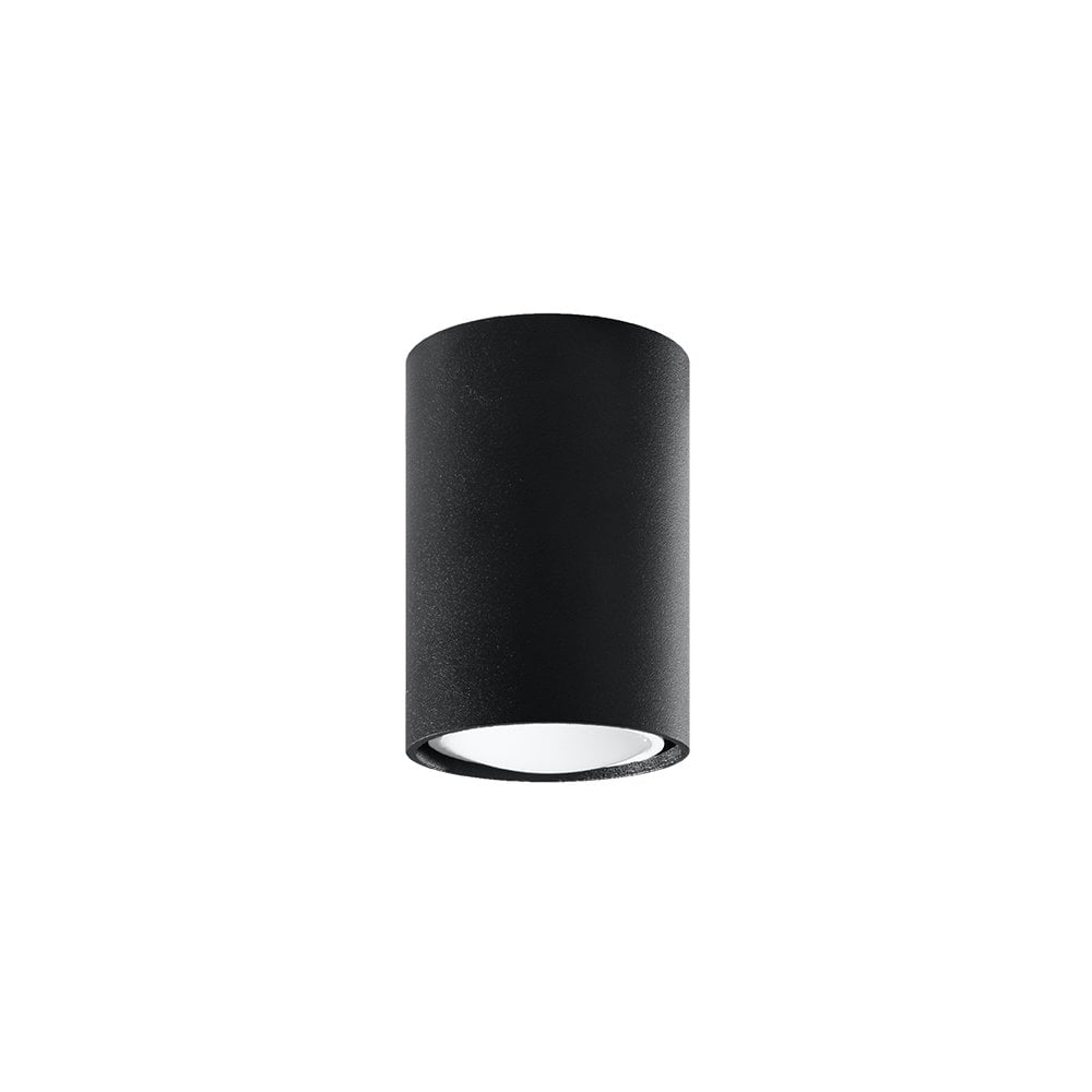 Black Steel Lagos Ceiling Light Fixture