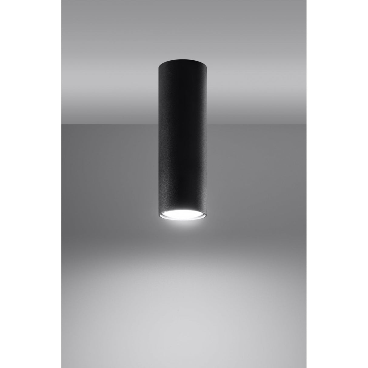 Black Steel Lagos Ceiling Light 20