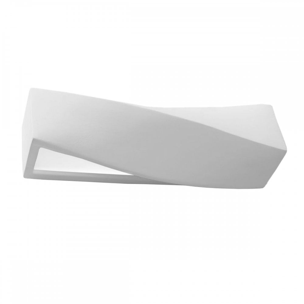 Modern Ceramic Wall Light in White