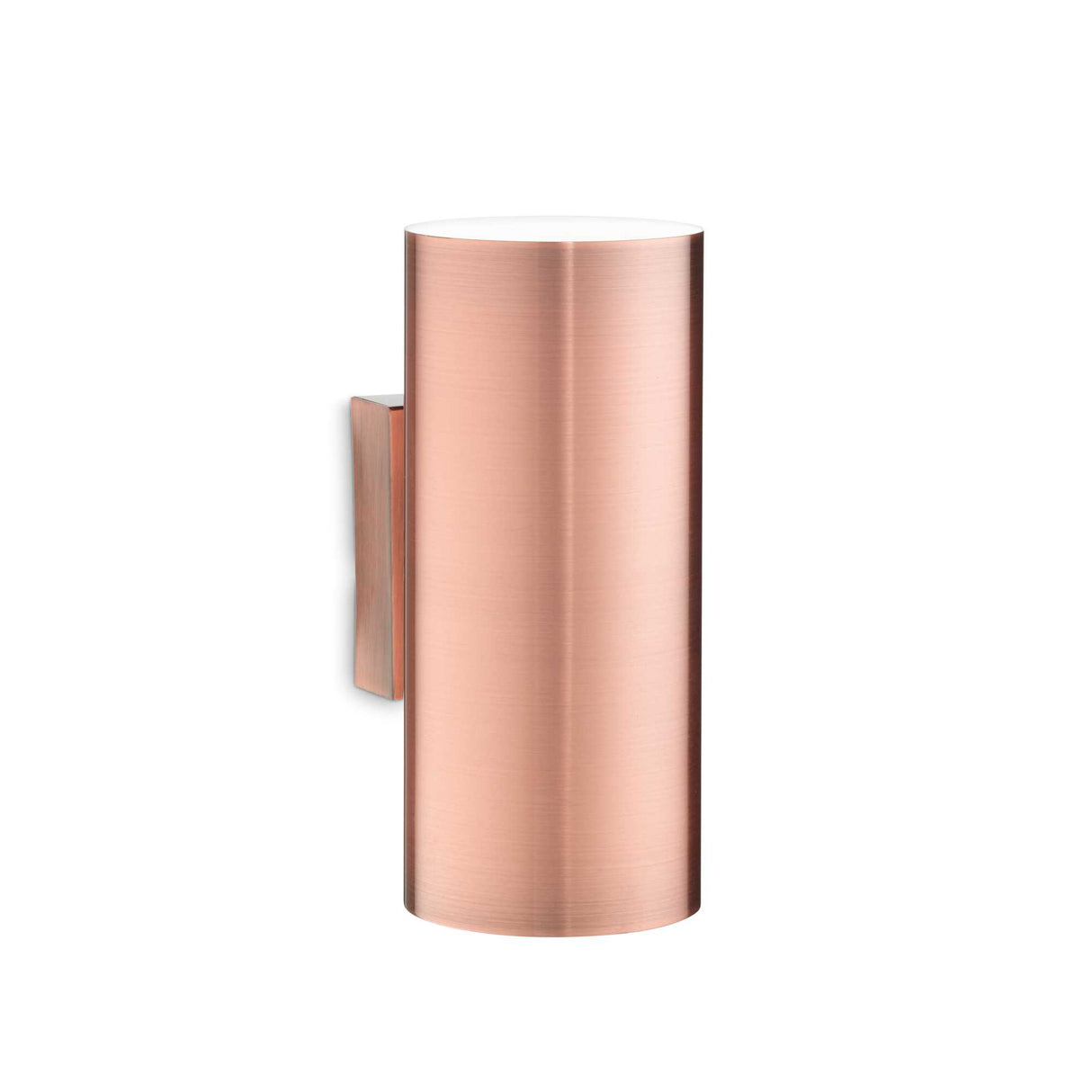 Gleaming Copper Dual-Bulb Look Wall Light