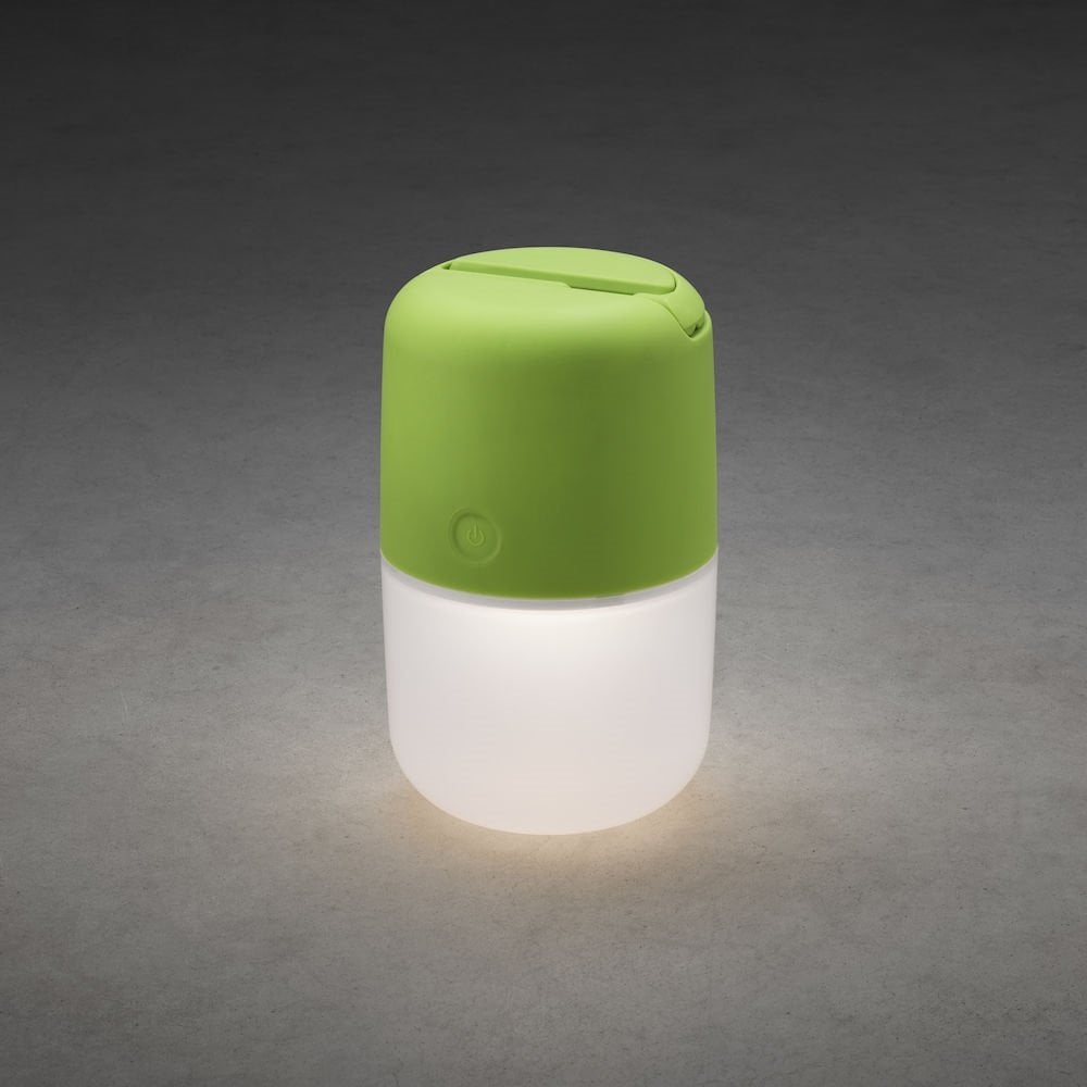 Assisi Green LED Solar Lantern
