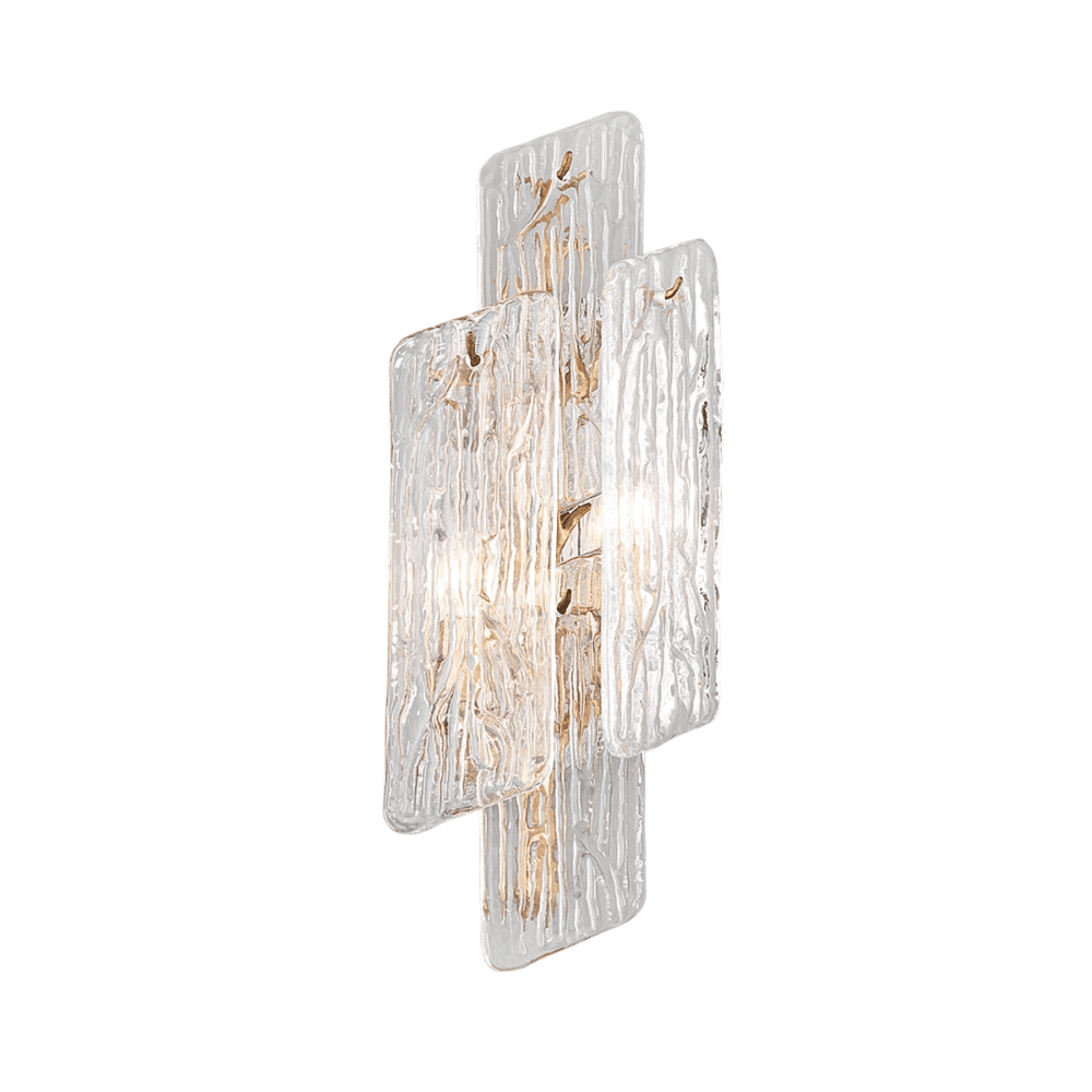 Piemonte Royal Gold Dual Light Iron Wall Fixture