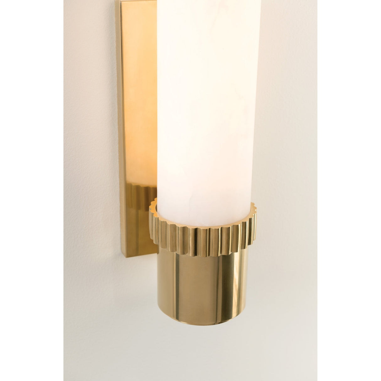 Luminous Elegance: Argon Wall Sconce in Antique Brass