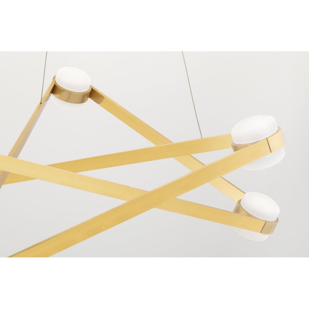 Orbital Elegance 6-Light Chandelier